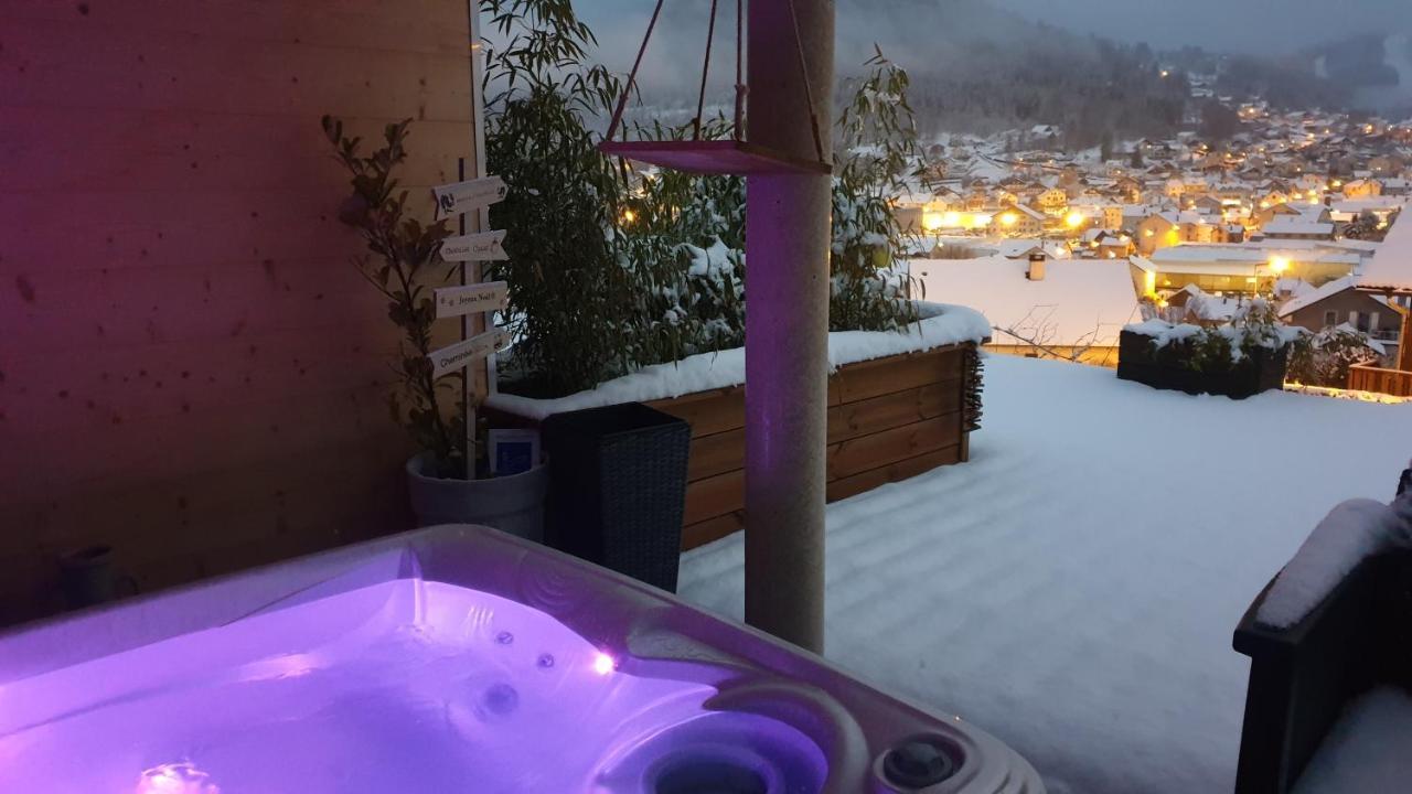 Au Nid Cosy D'Isa A Gerardmer Vosges - Spas Privatifs Bagian luar foto
