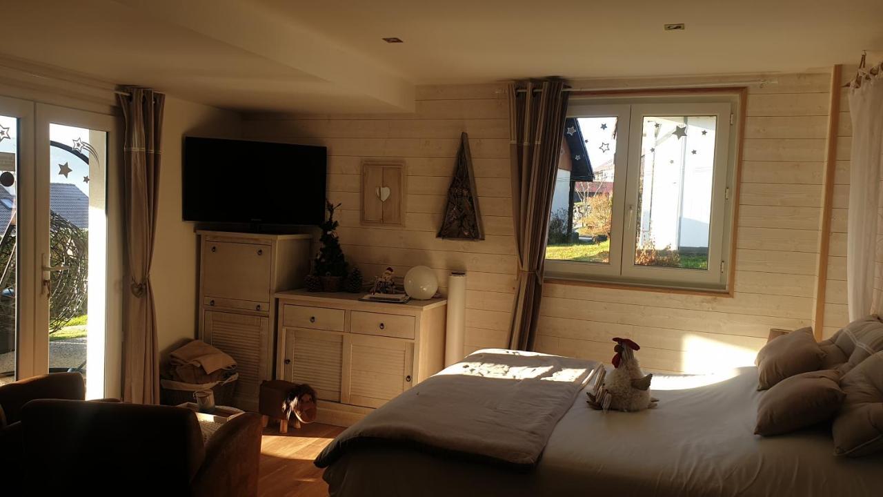 Au Nid Cosy D'Isa A Gerardmer Vosges - Spas Privatifs Bagian luar foto