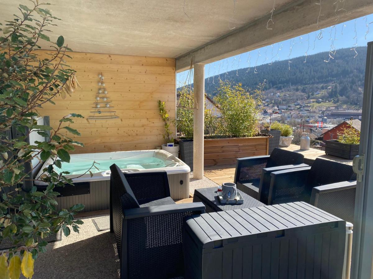 Au Nid Cosy D'Isa A Gerardmer Vosges - Spas Privatifs Bagian luar foto