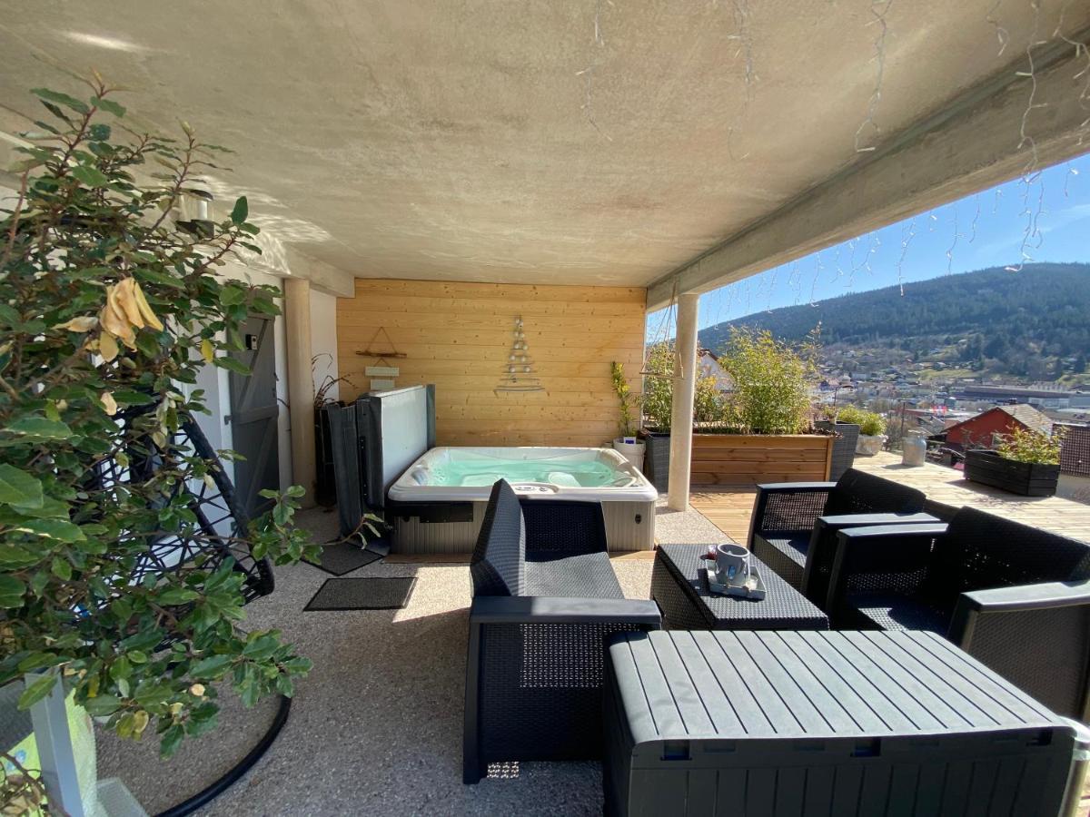 Au Nid Cosy D'Isa A Gerardmer Vosges - Spas Privatifs Bagian luar foto