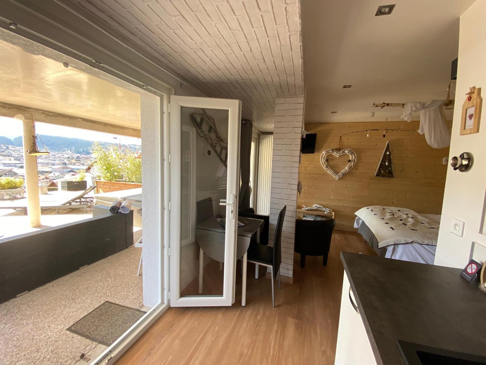 Au Nid Cosy D'Isa A Gerardmer Vosges - Spas Privatifs Bagian luar foto