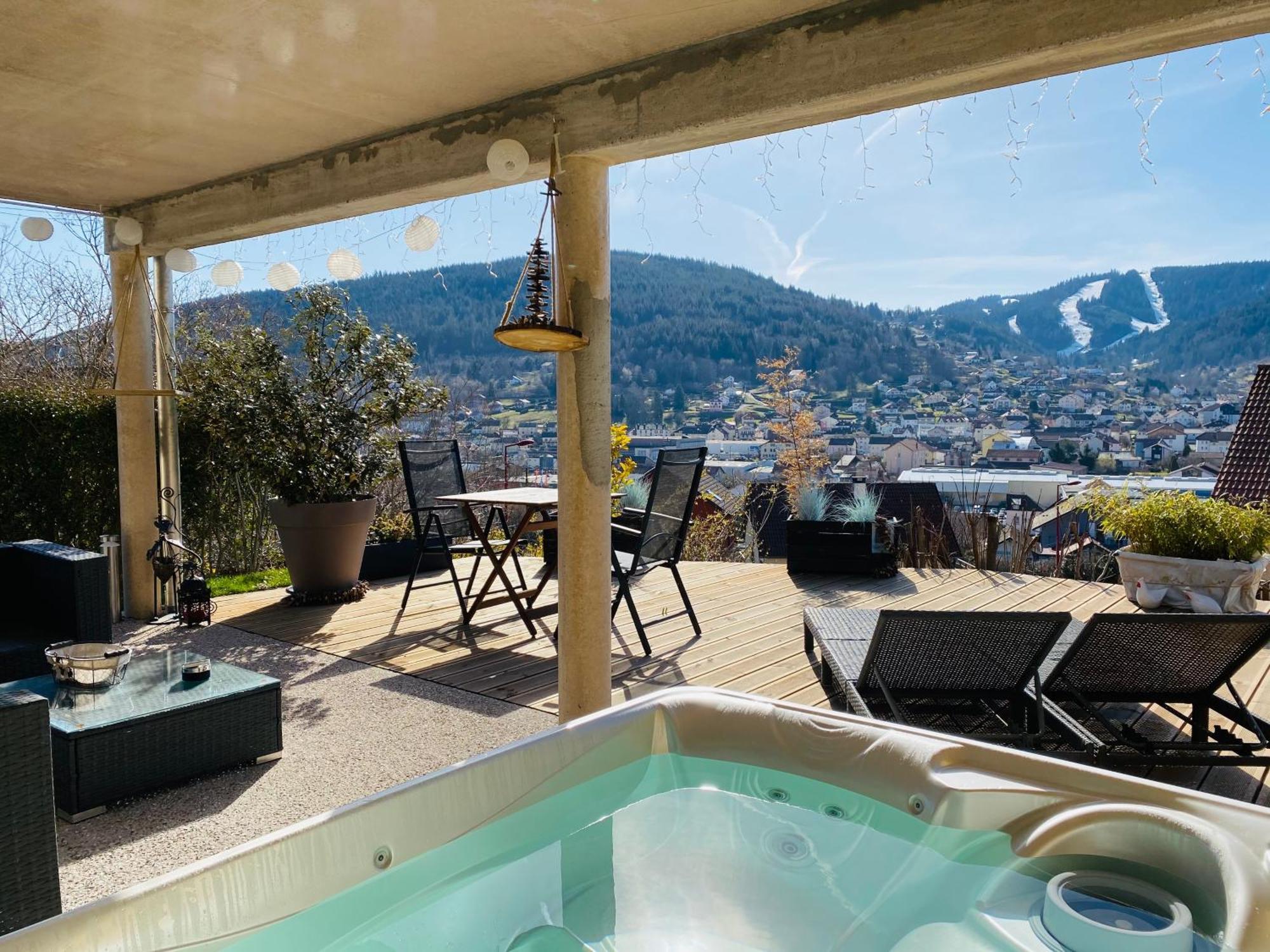 Au Nid Cosy D'Isa A Gerardmer Vosges - Spas Privatifs Bagian luar foto